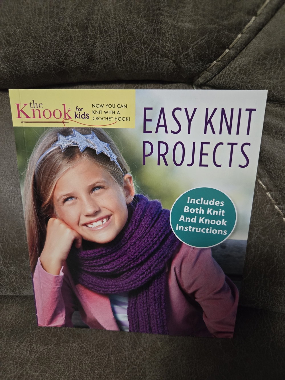 The Knook for Kids Easy Knit Projects - Purple